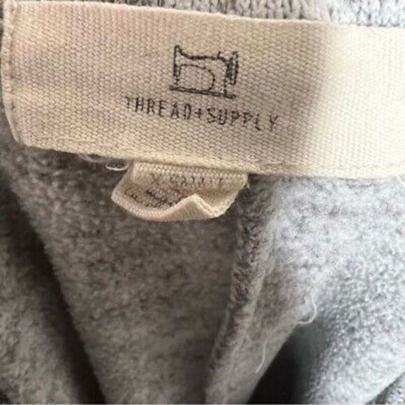 Thread & Supply Womens Heather Gray Jogger Sweat Pants Pull On‎ Size XS - Picture 7 of 7